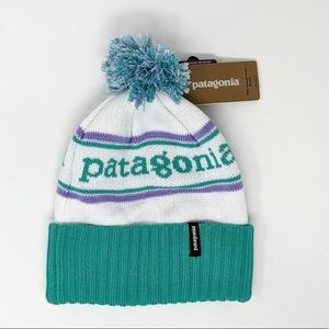 NWT kids Patagonia powdertown beanie
